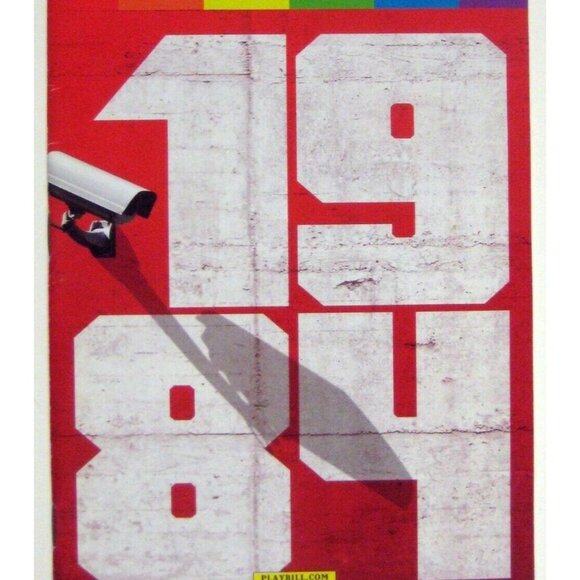 1984 Pride Playbill June 2017 George Orwell Tom Sturridge Olivia Wilde Birney - Picture 2 of 8